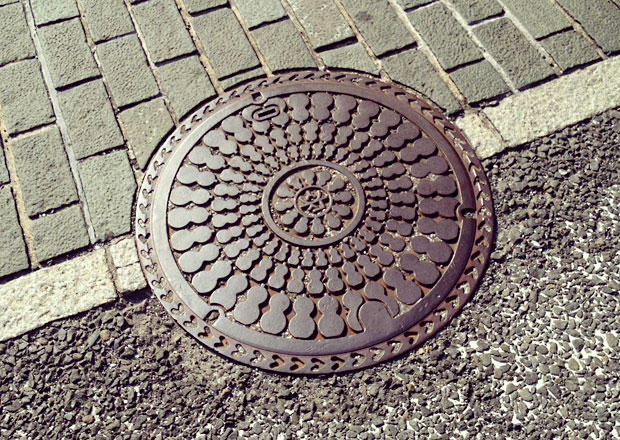 長浜のマンホール