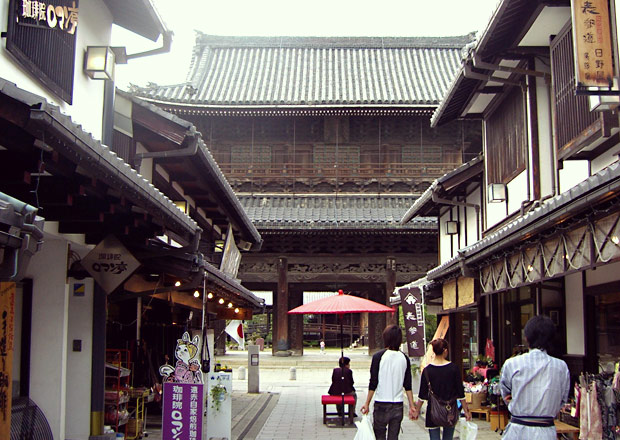 大通寺山門の修復前