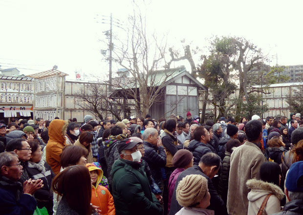 豊国神社の境内