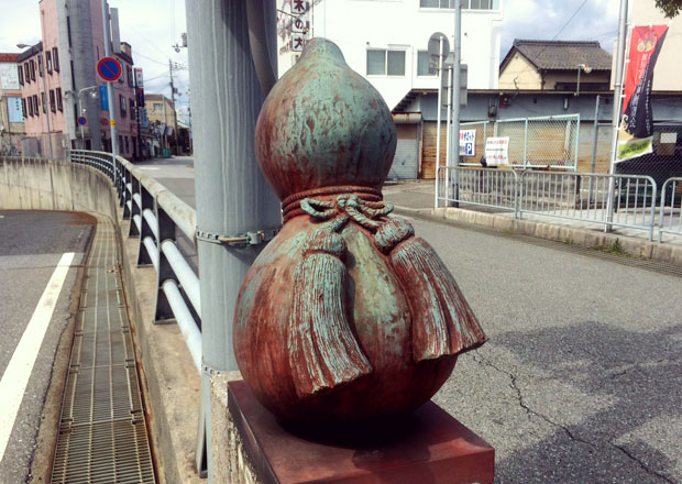 長浜駅前の瓢箪