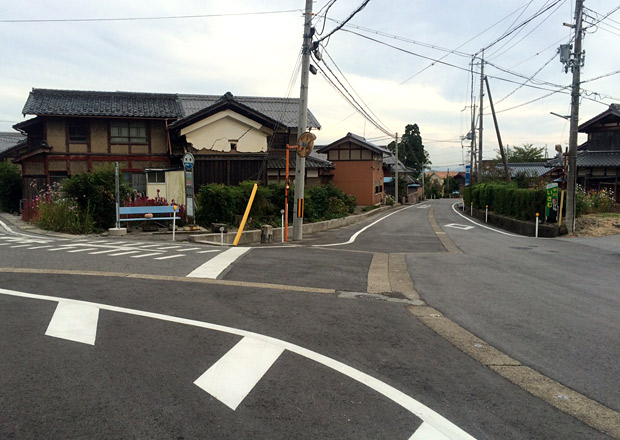 集落内の分岐点