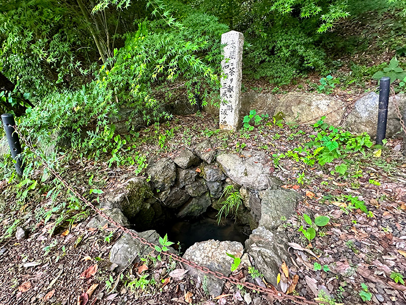 石田三成 水くみの井戸(観音寺)