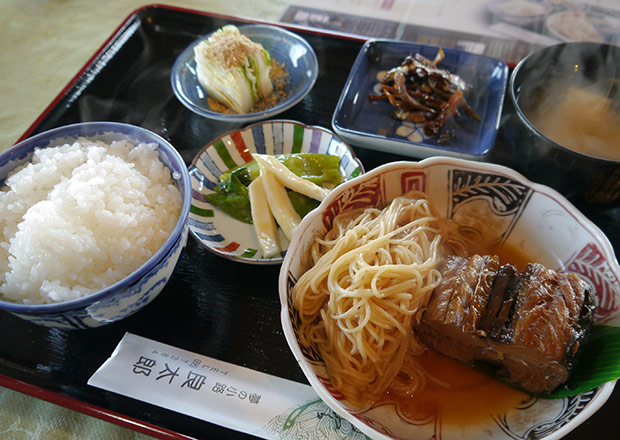 鯖そうめん御膳