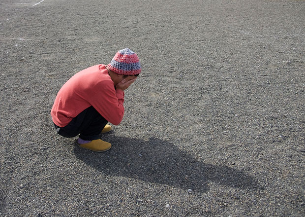 ひどく落ち込む宇留野さん