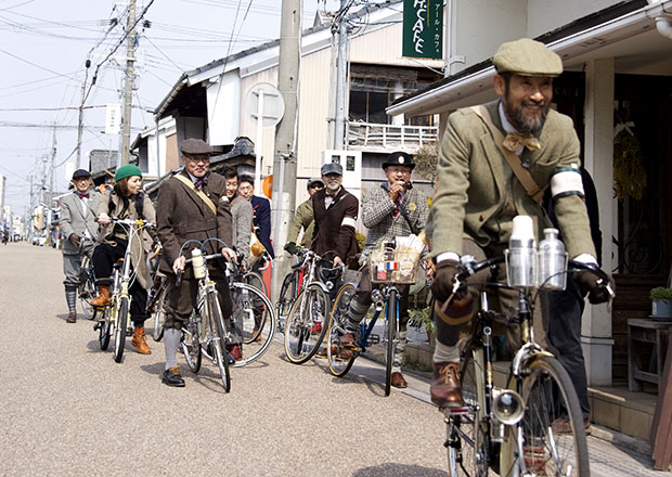 北国街道をサイクリング