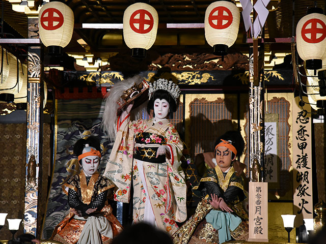 初めての曳山祭り