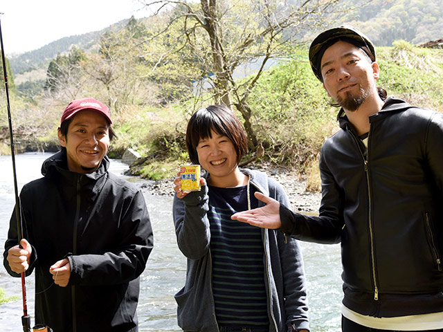 東京からはるばる長浜の山奥までへ来てくれた2人