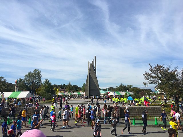 浅井文化スポーツ公園のモニュメント