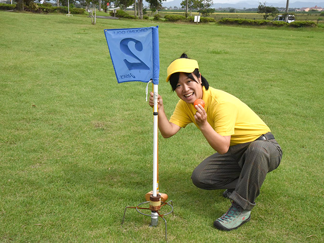 地味に楽しんでいる浅井選手