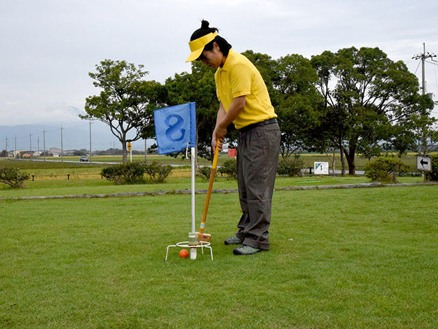 アサイ選手は落ち着いてゴール！