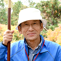 小谷城保勝会の中川 隆司さん