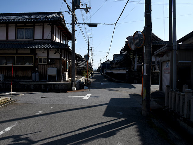 河毛の町を散策する街ぶらり