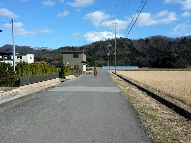 見渡す限りの田園風景