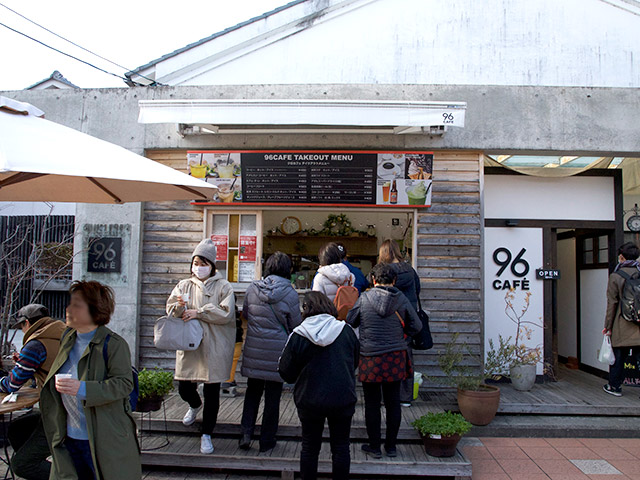 96カフェの大人気ソフトクリーム