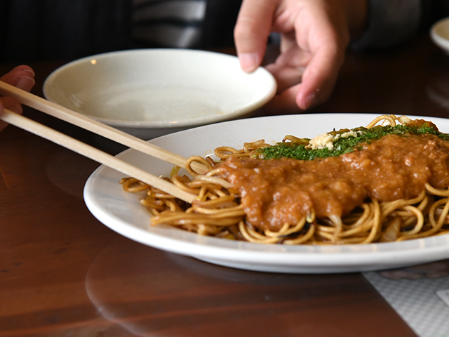 茶しんのイタリアン焼きそば