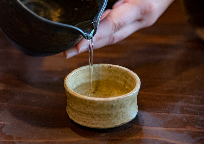 手打ち蕎麦みたにで長浜の七本槍をいただく