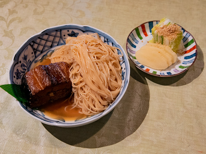 良太郎の焼き鯖そうめん