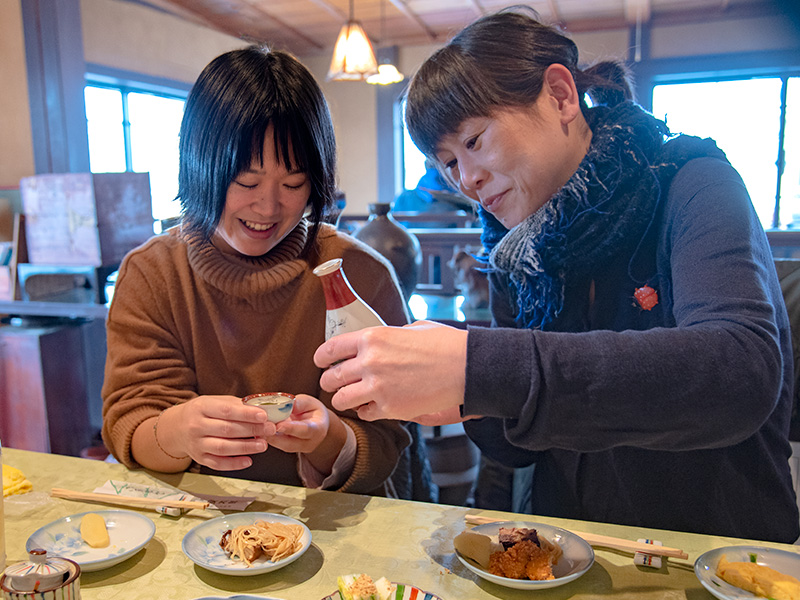 良太郎で鯖そうめんとお酒