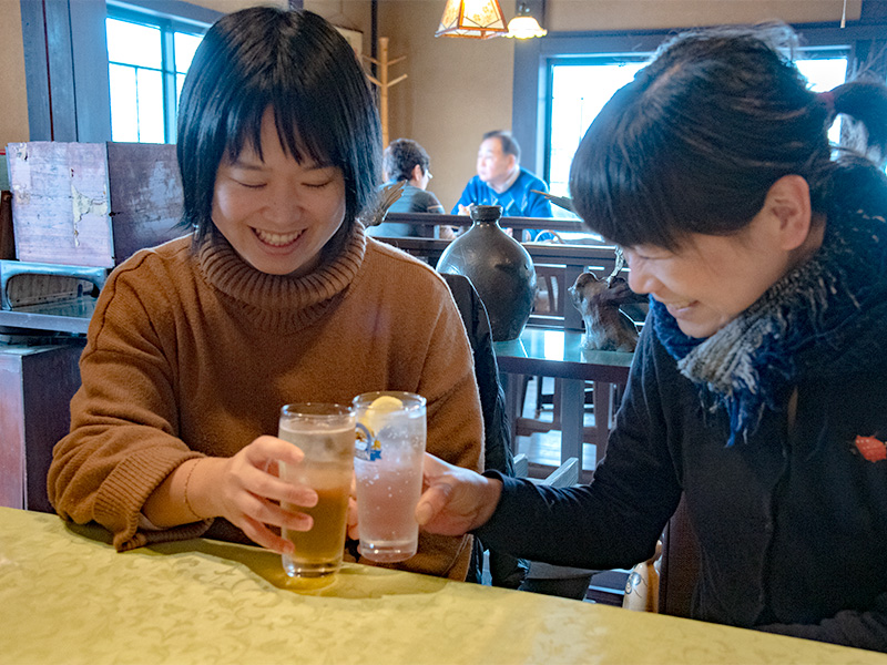 良太郎で昼から乾杯！