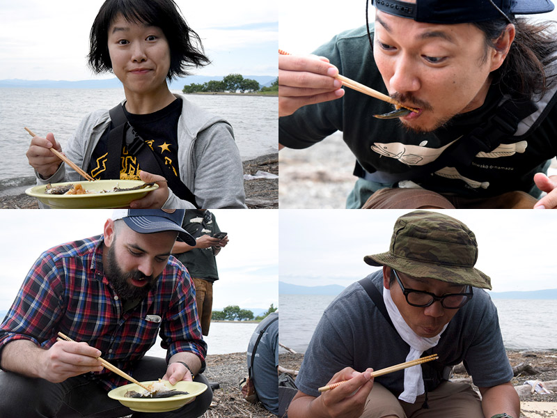 釣った魚をその場で食べる喜び