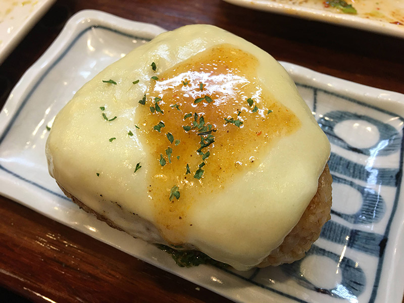 我が家の焼きおにチーズ