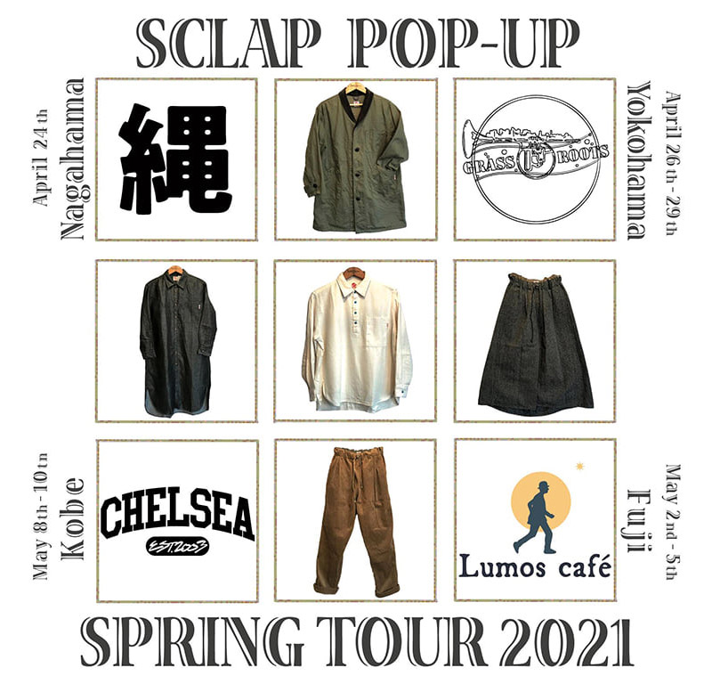 SCLAP POP UP SPRING TOUR 2021