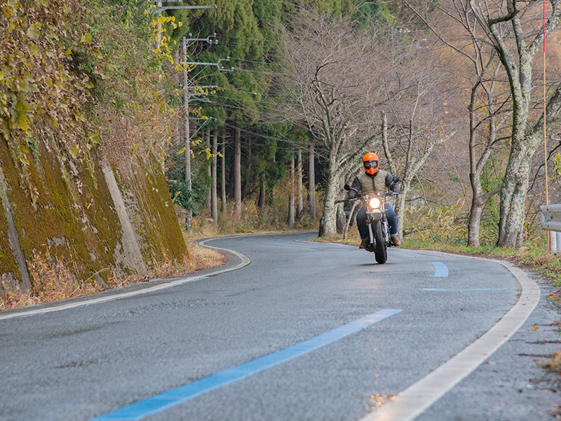 メタセコイアを目指してバイクツーリング