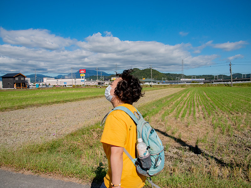 北国街道を歩く