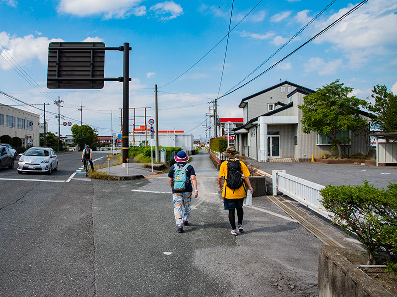 森町から曽根町へ向かう道にも北国街道があります