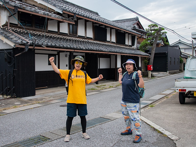 北国街道を河毛の近くまで歩きました。