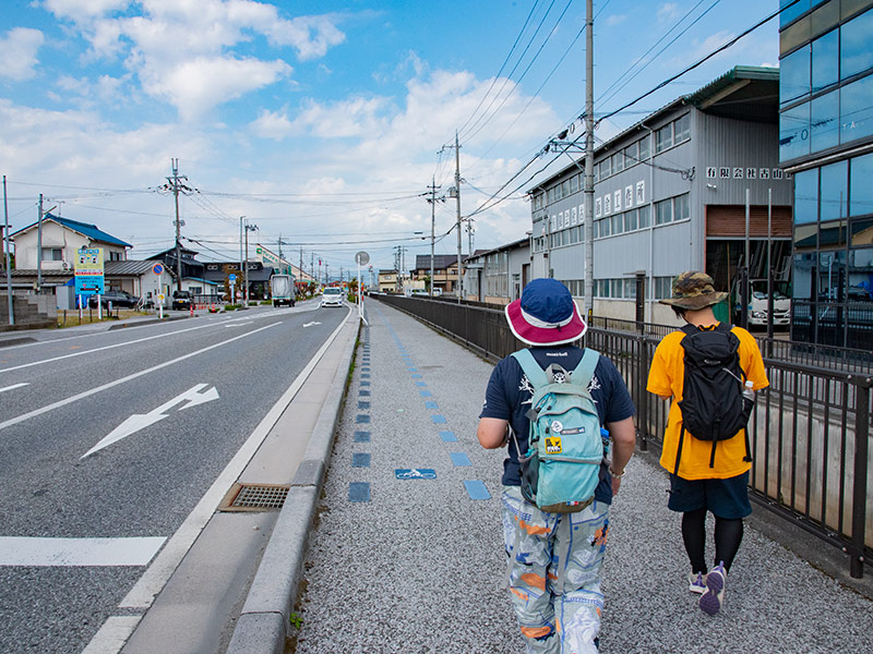 長浜の祇園町付近を歩く