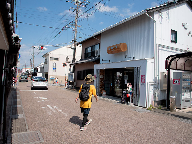 長浜のつるやパンさんも北国街道沿いに