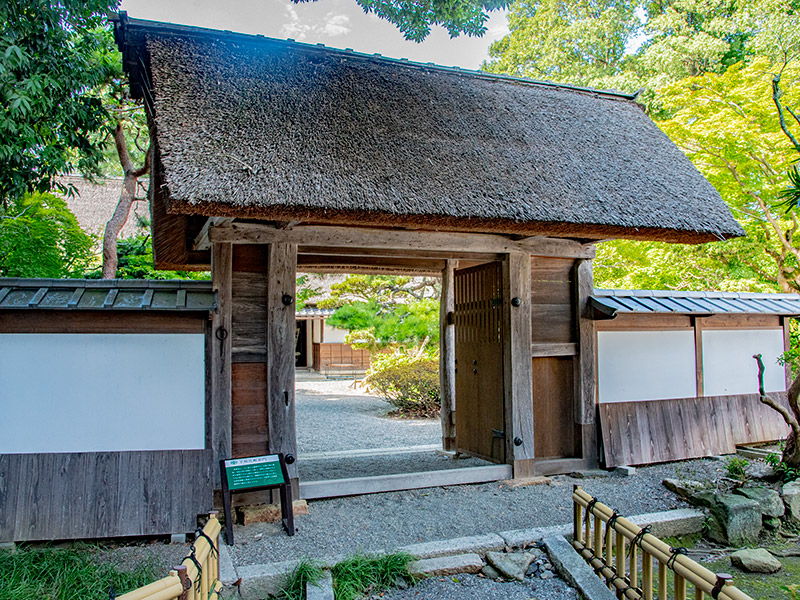 国指定史跡 北近江城館跡郡 下坂氏館跡 表門