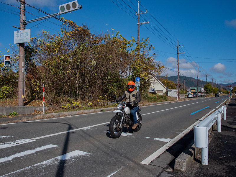 びわ湖をバイクツーリング