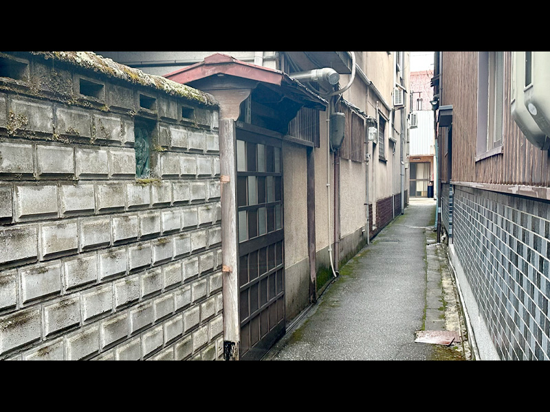 男はつらいよで出てきた長浜の裏路地