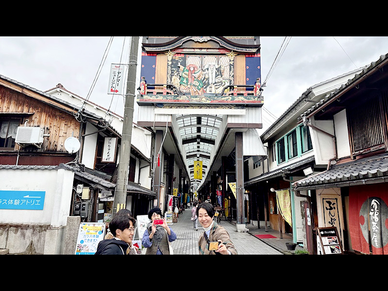 長浜大手門通りの商店街