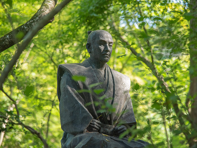 石田三成公の銅像