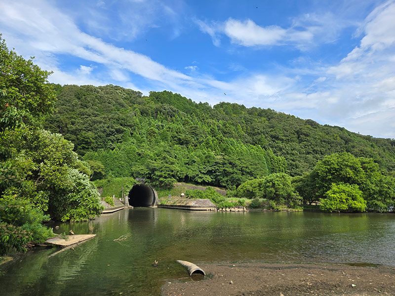 現在の西野水道