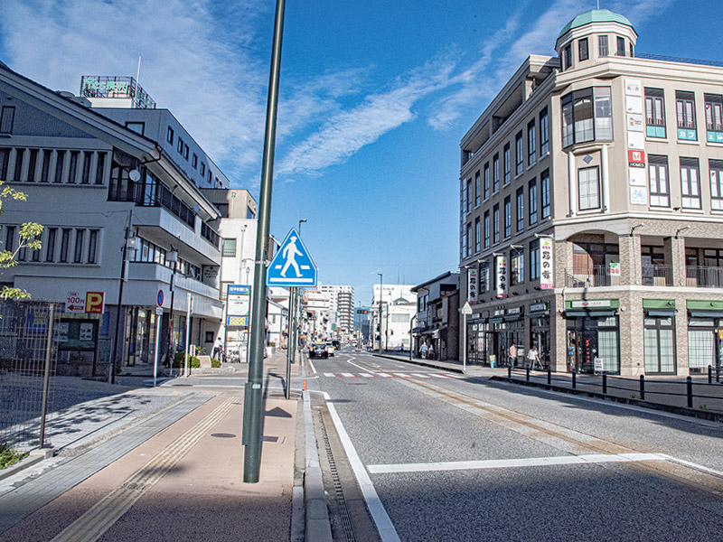 現在の長浜駅前通り